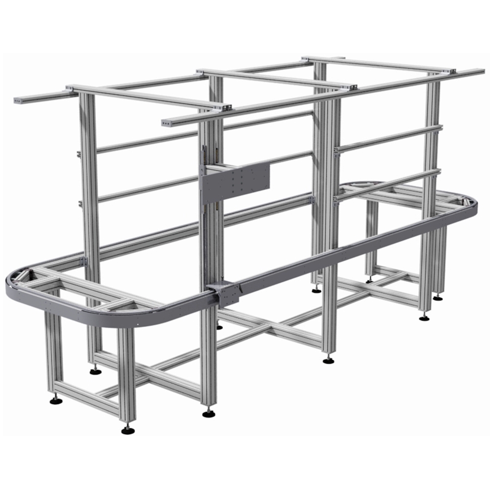 521008 - CADRE AVEC VOIE TREMPÉE