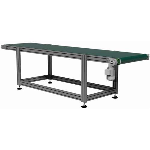 CONVOYEUR À BANDE AVEC PIEDS TÉLESCOPIQUES